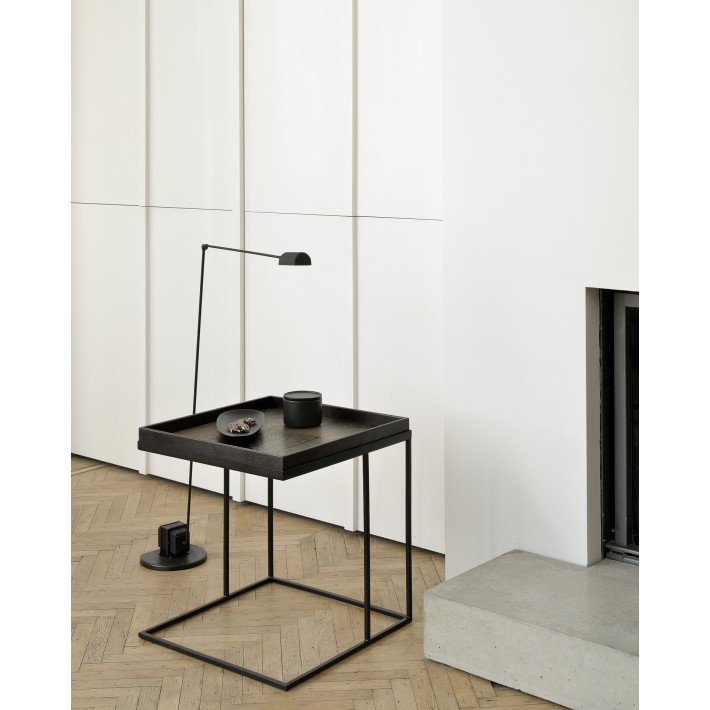 Mesa auxiliar con bandeja cuadrada