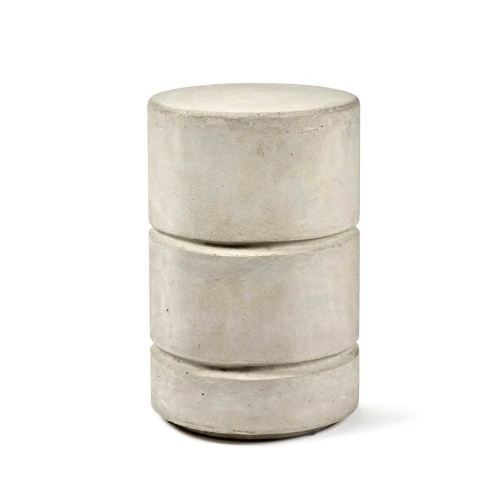 Round Concrete Serax Stool