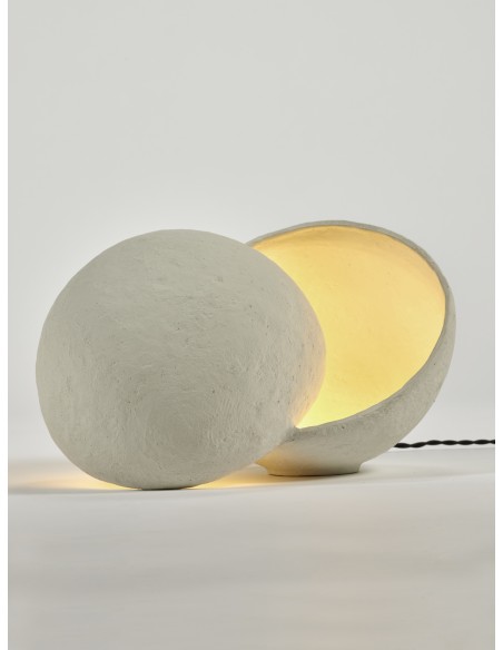 Lámpara de mesa L - PAPER WHITE EARTH