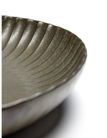 Serving Bowl M Green INKU