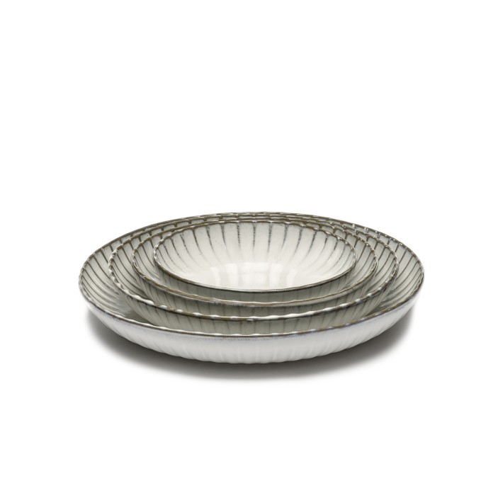 Serving Bowl M Blanco Inku