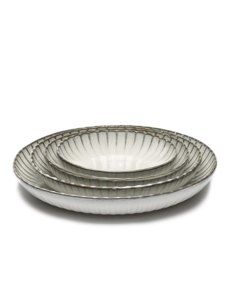 Serving Bowl M Blanco Inku