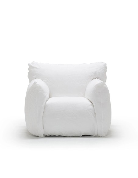 Sillón Nuvola 05  Lino Blanco