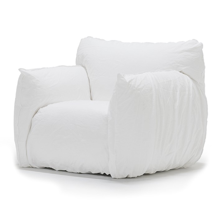 Sillón Nuvola 05  Lino Blanco