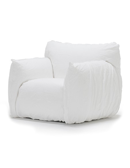 Sillón Nuvola 05  Lino Blanco