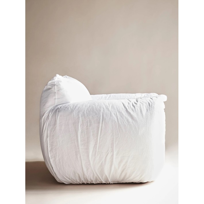 Sillón Nuvola 05  Lino Blanco