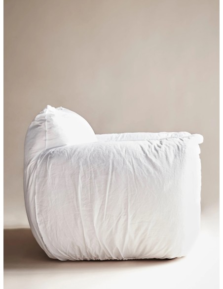 Sillón Nuvola 05  Lino Blanco