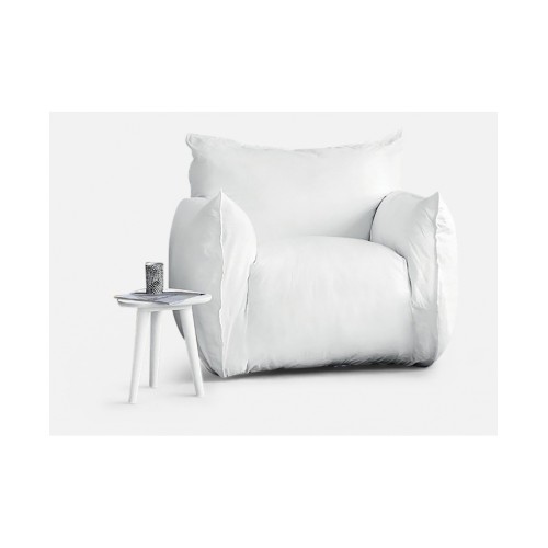 Sillón Nuvola 05  Lino Blanco 2
