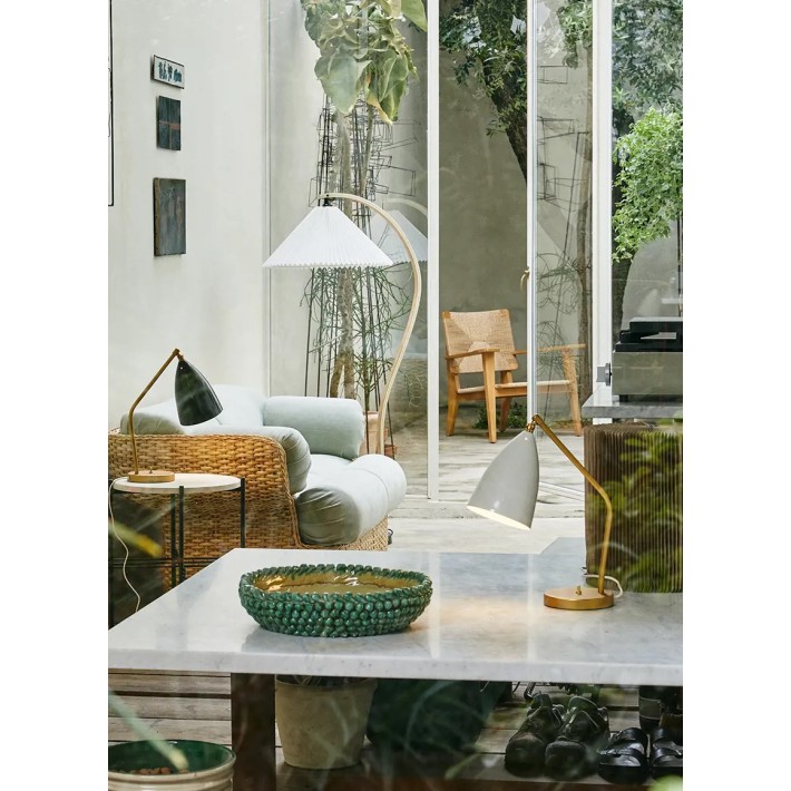 Lámpara Gräshoppa Table Blanco