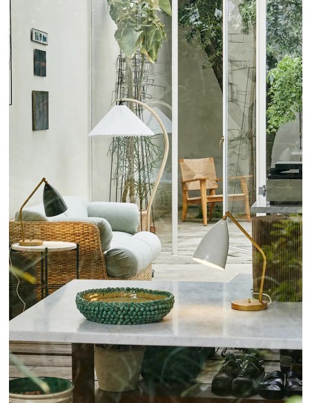 Lámpara Gräshoppa Table Blanco