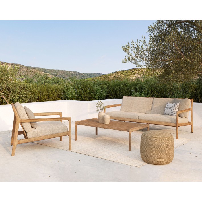 Sillón Jack Outdoor Teca Natural