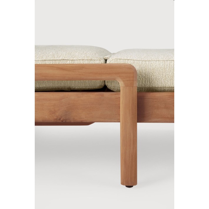 Tumbona de jardín ajustable Jack Natural