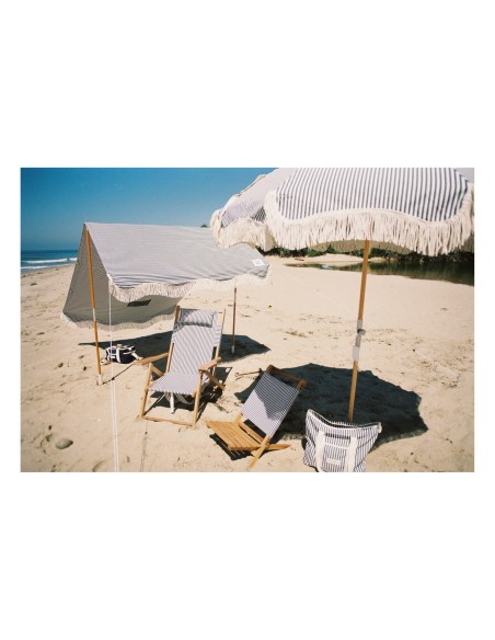 Tienda de Playa Premium Lauren's Sage Stripe