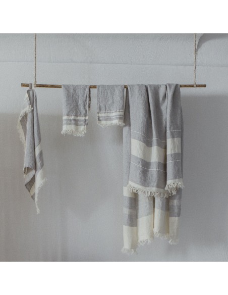 Belgian Towel Guest Grey