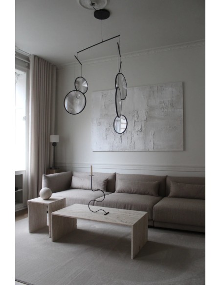 Nomad Mesita Café Travertino