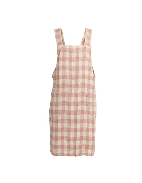 Delantal Japones Vintage ingham Apron - Bois de Rose