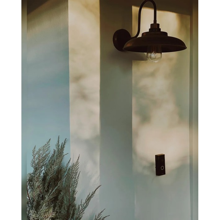 Aplique pared Nomad Brass