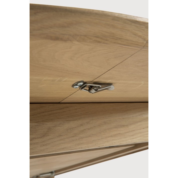 Mesa Bok Extensible Redonda Roble