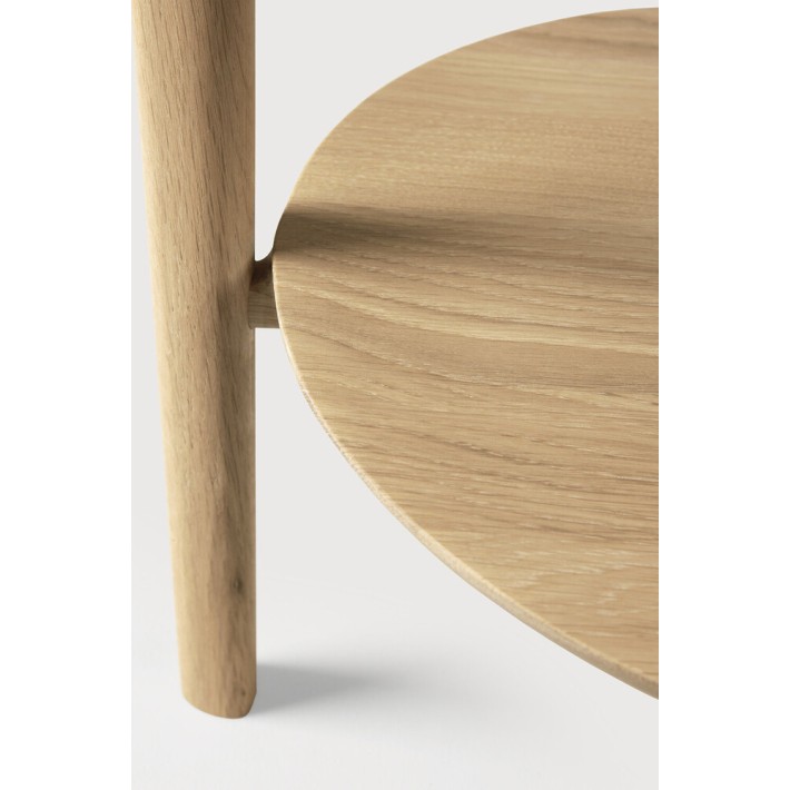 Mesita Auxiliar Bok Roble