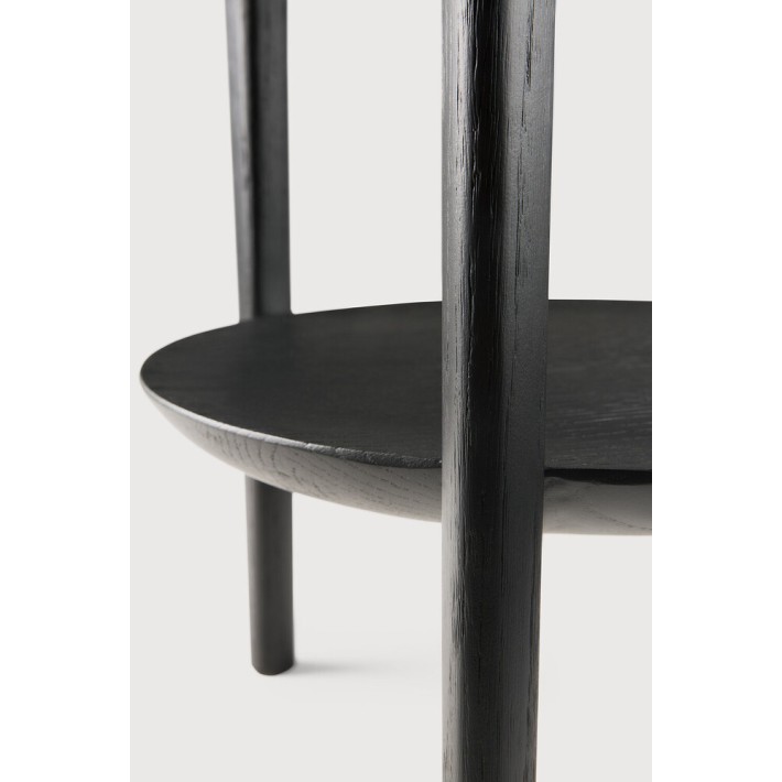 Mesita Auxiliar Bok Roble Negro