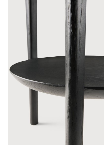 Mesita Auxiliar Bok Roble Negro