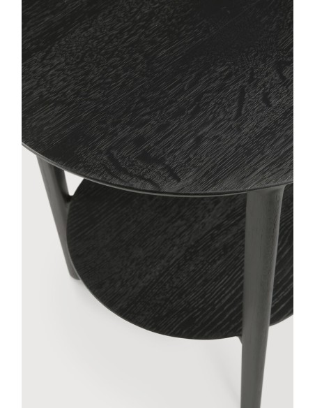 Mesita Auxiliar Bok Roble Negro