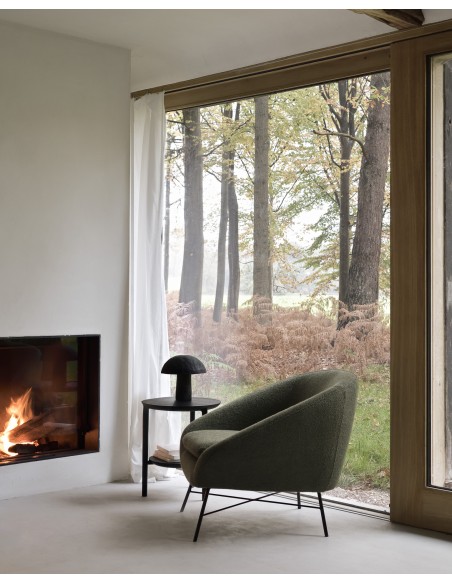 Mesita Auxiliar Bok Roble Negro