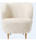 Sillón giratorio Stay pie madera Sillón giratorio Stay pie madera