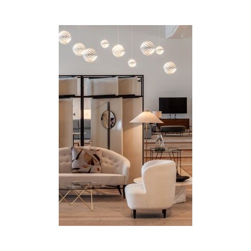 Sillón giratorio Stay pie madera 2
