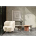 Sillón giratorio Stay pie madera Sillón giratorio Stay pie madera