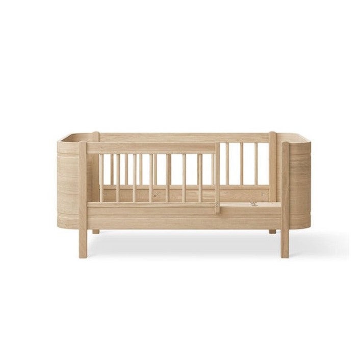 Cuna convertible en cama Wood Mini Roble Natural