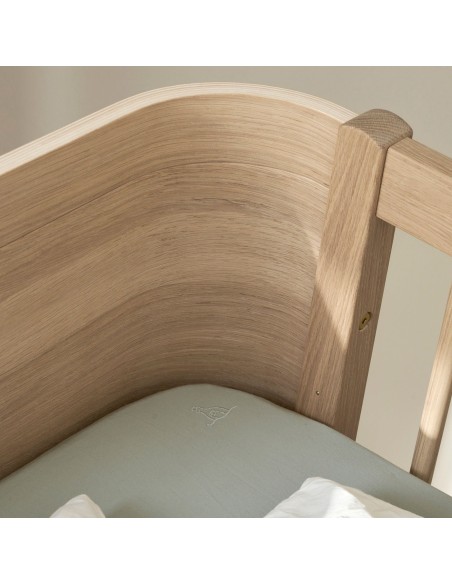 Wood Mini + Junior Bed Roble Natural
