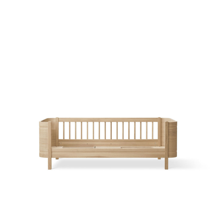 Wood Mini + Junior Bed Roble Natural