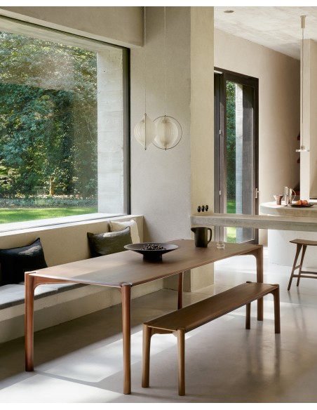 Banco Pi Teca Marrón