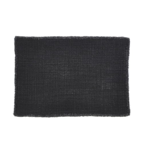 Mantel individual Jasper Place Faded Black