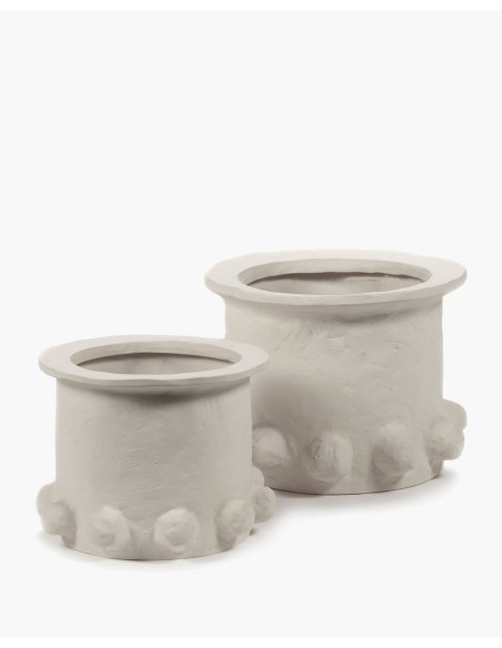 Flower pot 05 M beige Molly