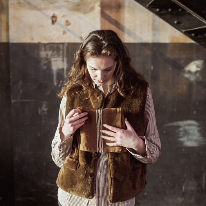 Servilleta de lino Locomotive Stripe