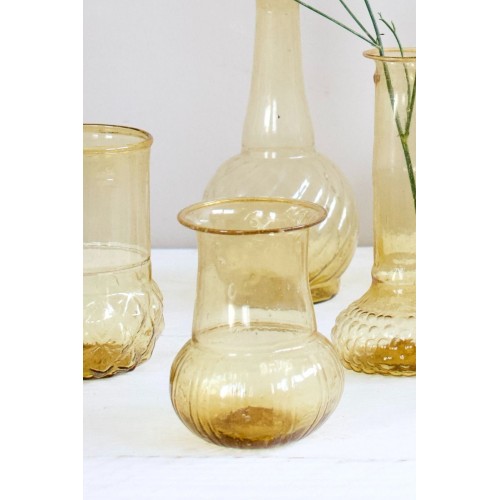 Vaso de Vidrio Reciclado Light Gold 2