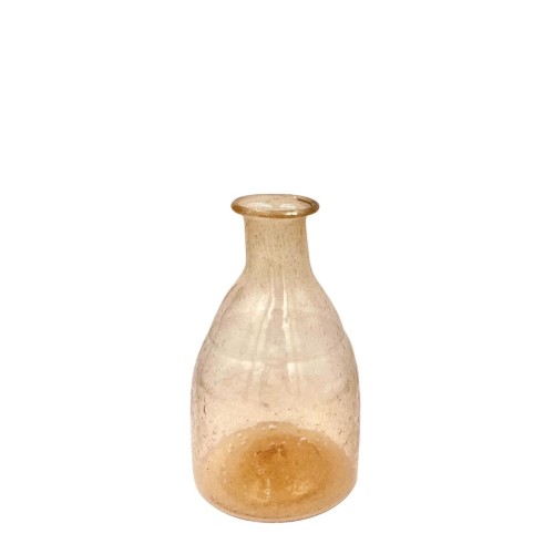 Vaso de Vidrio Reciclado Naranja 2