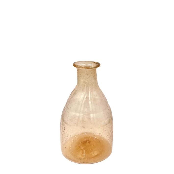 Vaso de Vidrio Reciclado Naranja