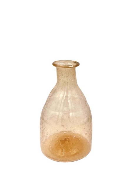 Vaso de Vidrio Reciclado Naranja