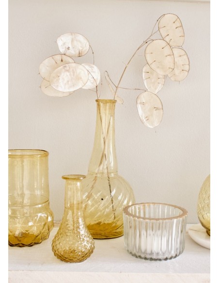 Vaso de Vidrio Reciclado Gold