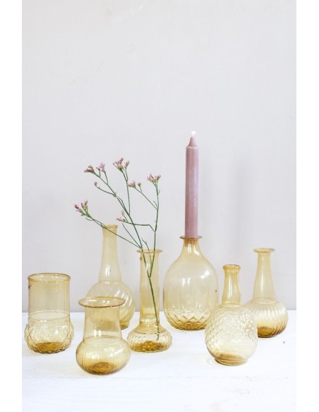 Vaso de Vidrio Reciclado Gold