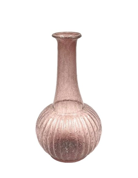 Vaso de Vidrio Reciclado Lila