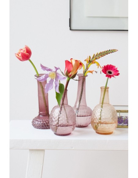 Vaso de Vidrio Reciclado Lila