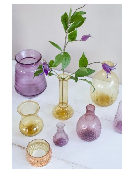 Vaso de Vidrio Reciclado Purple