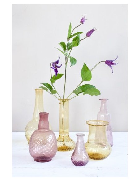 Vaso de Vidrio Reciclado Purple