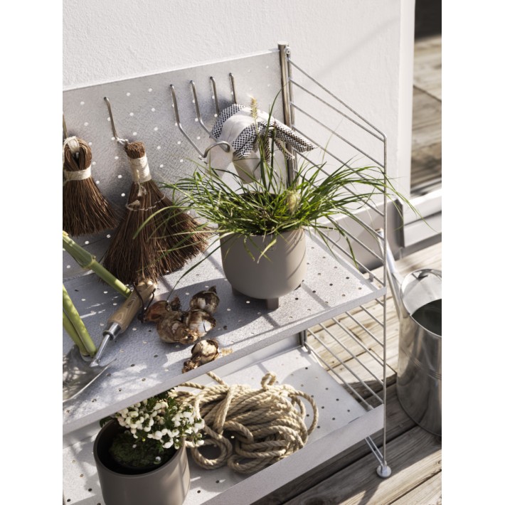 String estantería autoportante galvanizada
