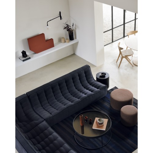 Conjunto de mesa de café con bandeja redonda 2