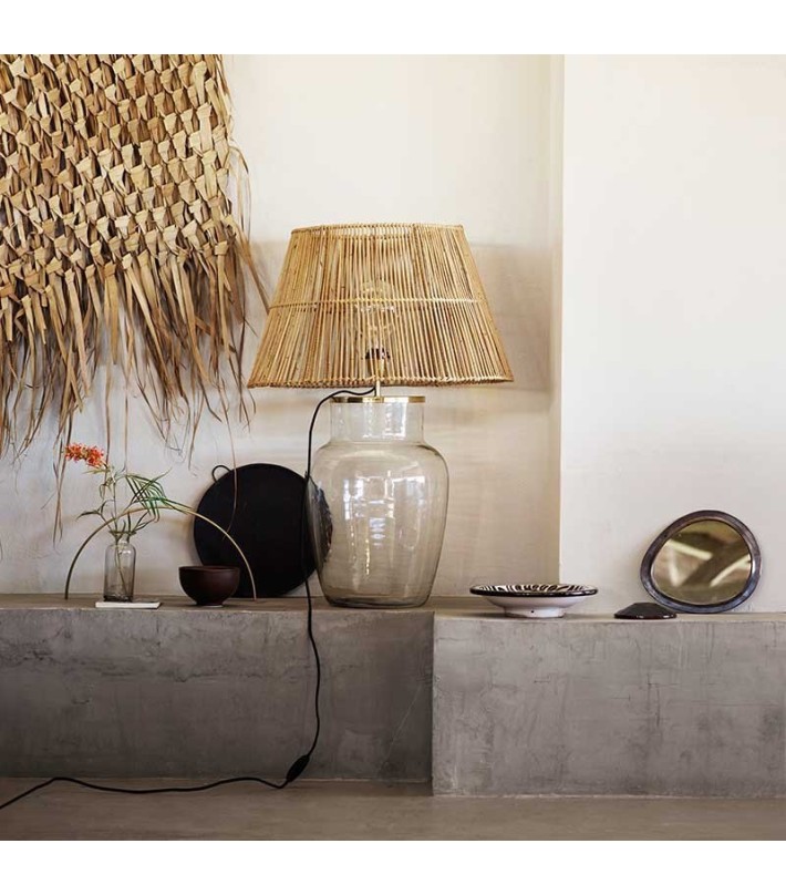 Pantalla Tulip XL, ratán